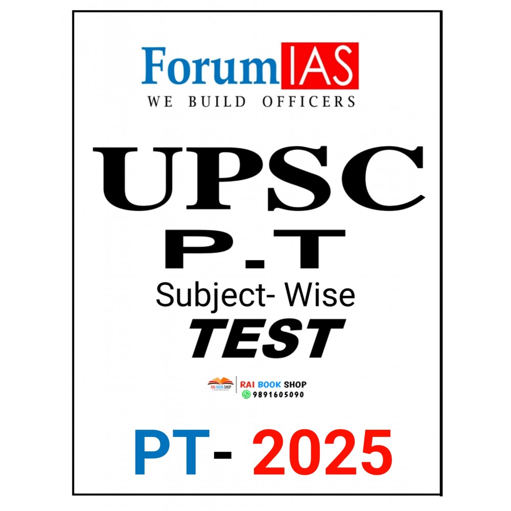 Forum IAS UPSC CSE Prelims Test Series 1 To 24 For 2025 |English medium