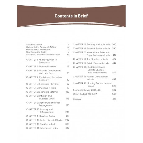 Indian Economy Courseware, 18e by Ramesh Singh |ENGLISH MEDIUM|18th Edition