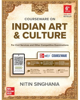 Indian Art and Culture by Nitin Singhania  (IAS) | 6th Edition | English Medium